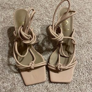 Shein Lace up Heels
